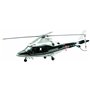 BUYLLOON HOME NewRay - 25183 - Vélo et Véhicule pour Enfant - Sky Piloto AgustaWestland AW 109 - Police - Echelle 1/43 - Die Cas