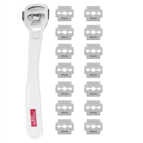 ROSENICE Coupe Cors Râpe à Pied Pédicure avec 20 Lames