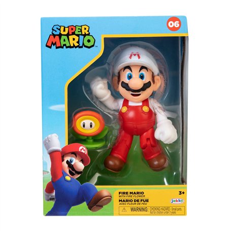 Figurine COL. Mario Fire 10CM