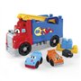 MEGA BLOKS - Camion Course et Construction - Coffret avec 19 pieces - MEGA Bloks - JFR29