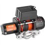 VEVOR Treuil électrique 2722 kg 12 V CC, treuil pour camion avec corde synthétique Φ0,6 x 1676,4 cm, guide-câble, télécommande s