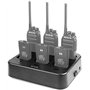 Retevis RT24/RT28/RT21 Talkie Walkie Chargeur à Six Emplacements Charger 6 Radios ou 6 Batteries Pratique et Efficace (1 Pcs)