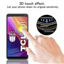 Tzstz 3 Pièces Verre Trempé D'écran Protecteur pour TCL 501 Dureté 9H Anti Rayures HD Film de Protection D'écran