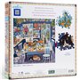 Eeboo - La Cuisine Bleu - Puzzle Adulte 1000 Pièces en Carton illustrant Une Belle Cuisine Bleu - Dimensions 58.5 x 58.5 cm