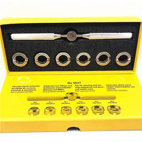 Ouvre 7 pièces Remover Case Gadgets Retour Outil d'horlogerie Kit réparation pour ROLEX