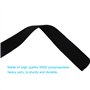 UBERMing Sangle en Nylon 38 mm en Polypropylène Noir 12 m Nylon Heavy Polypro Stretch Sangle pour DIY Sac à Dos Cargo Strapping