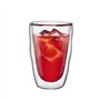 Set 6 verres thermo - BODUM - Pilatus - Double paroi - 0.35 l - Transparent