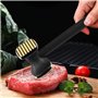 Nizirioo Attendrisseur à viande en acier inoxydable Marteau à viande Passe au lave-vaisselle Ustensiles de cuisine : attendrisse