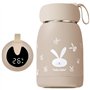 Bouteille isotherme en acier inoxydable pour enfants avec affichage de la température : Nizirioo 320 ml Bouteille d'eau sous vid