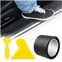 Nizirioo Protection Pare Choc Voiture: Film de Protection Universel pour Seuil de Porte de Voiture