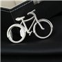 Bluelover Vélo portable créatif bouteille de bière ouvre-porte porte-clés