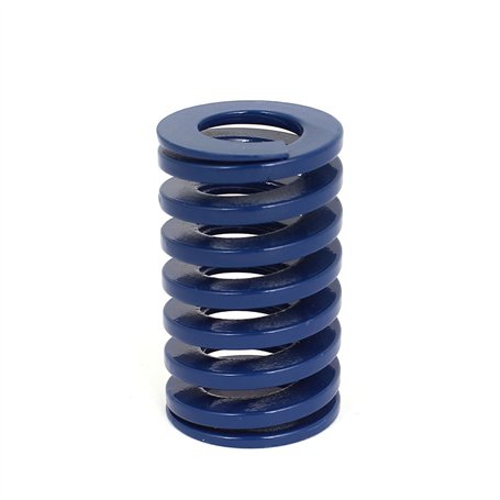 sourcing map Ressort de Compression Moule Estampage Spirale 30mm OD 50mm Long Charge légère Blue