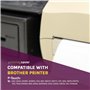 Printing Saver 20 Remplacement Brother DK 11201 Étiquettes d'Adresse Standard pour P-Touch Brother QL-700 QL-500 QL-550 QL-570 Q