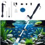 fdsmall Aquarium Gravier Cleaner Aquarium Gravier Cleaner Outils électriques de Nettoyage d'aquarium à débit d'eau réglable Aqua