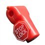 Young Wolf Lot de 100 verrous antivol en plastique rouge 6 mm de diamètre(with Unlock Key)