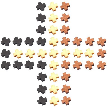 Hayaww 90 Pcs Petit Crucifix En Bois