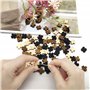 Hayaww 90 Pcs Petit Crucifix En Bois, Pendentif Croix En Bois Vintage Mini Croix En Bois Pendentifs En Forme De Croix En Bois Na