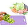 Planche à découper Planche à découper en silicone de qualité alimentaire À la maison Utilisation de la cuisine Pourpre Flexible 
