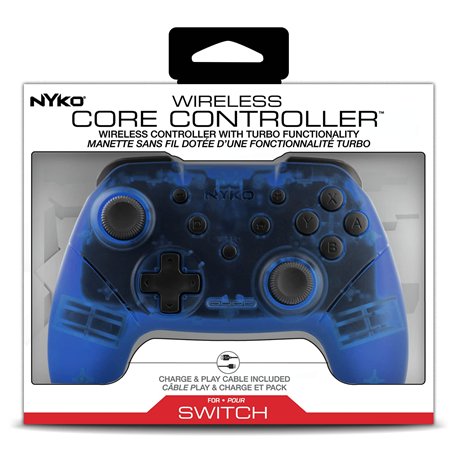 Nyko Wireless Core Controller - Bluetooth Pro Controller Alternative with Turbo and Android/PC Compatibility for Nintendo Switch