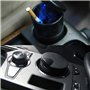 FOCCTS Cendrier voiture Protable LED Auto véhicule avec la lumière LED Cendrier portable chromé Cendrier de poche