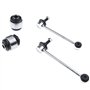 Frankberg Bras de suspension 10-parties Arrière Compatible avec Série 1 E81 E87 2004-2009 Série 3 E90 2004-2009 Série 3 Touring 