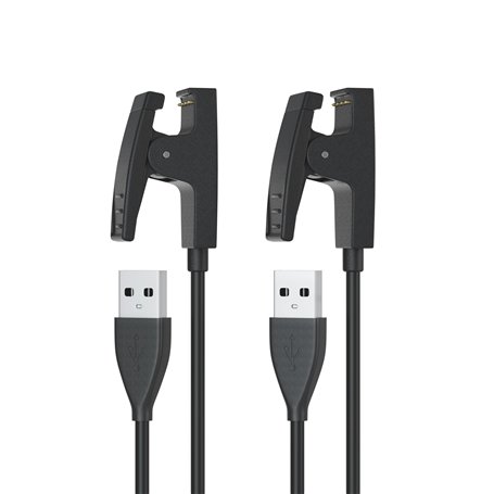 Sinoacc Lot de 2 chargeurs (1 m) pour Garmin Lily