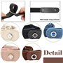 5 Pièces Ceinture Femme Homme Ceinture sans Boucle Élastique Invisible Ceinture pour Jeans Pantalon Robe Ceinture Réglable Dégag