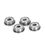 Ruimou Lot de 12 roulements à billes à bride profonde F624zz (4 mm x 13 mm x 5 mm) pour imprimante 3D, pièces de poulie mécaniqu