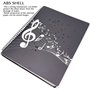 Dossier de Musique Chemise de Partitions Dossier de rangement pour partitions de musique Format A4 40 pochettes G Clef Sac de ra