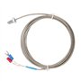 M6 Thermocouple de type K Câble BSW Sonde de Mesure de Température de Filetage de Vis Type K Câble de Thermocouple 1-5M (2M)