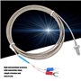 M6 Thermocouple de type K Câble BSW Sonde de Mesure de Température de Filetage de Vis Type K Câble de Thermocouple 1-5M (2M)
