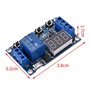 Akozon DC 6V ~ 30V Module de Relais de Minuterie de Temporisation avec affichage LED Digitale Micro USB 5V