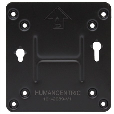 HumanCentric Kit de montage VESA compatible avec Intel NUC | Support adaptateur VESA pour fixer un mini ordinateur NUC à l'arriè