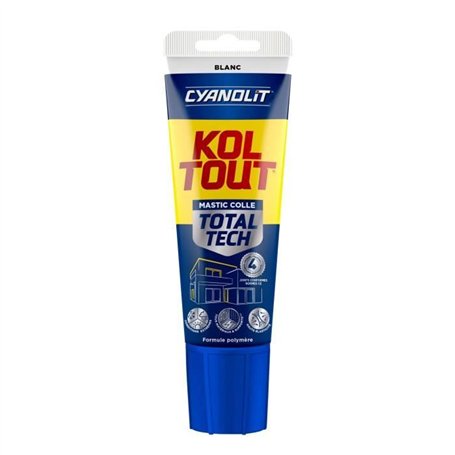 Colle de fixation et d'étanchéité - CYANOLIT - Total tech - Tube 125 ml - Haute résistance - Ultra-polyvalente