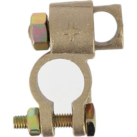 Restagraf - Cosse de Batterie Borne Positive à Double Serrage pour Section de Fils 50 mm² - Réf. 225097 - Blister de 1 Restagraf - Cosse de Batterie Borne Positive à Double Serrage pour Section de Fils 50 mm² - Réf. 225097 - Blister de 1