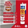 Colle de fixation et d'étanchéité - CYANOLIT - Cristal - 290 ml - Transparent - Résistante et flexible