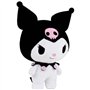Peluche a collectionner Kuromi - JEMINI - Hello Kitty - Kid'collect +/- 13 cm