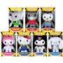 Peluche a collectionner Kuromi - JEMINI - Hello Kitty - Kid'collect +/- 13 cm