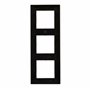 Legrand 398277 - Cadre triple de la gamme Niloé Step pour installation composable, couleur anthracite