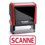 Tampon encreur formule SCANNÉ Trodat 4912 X-Print encrage automatique rechargeable - Encre de couleur rouge - Format de l’impres