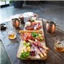 Planche apéritive - LIVOO - MES151 - Bois d'acacia - 75 cm - Beige