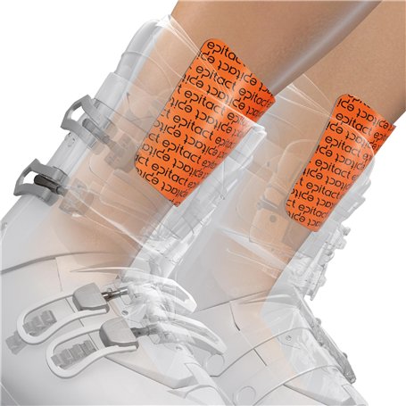 EPITACT | Protège-Tibias en Silicone | Douleur au Tibia dans Les Chaussures de Ski