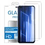 NOVAGO compatible avec Realme X50 5G -Pack de 2 films en verre trempé ultra résistant anti choc et anti explosion d'écran (Trans
