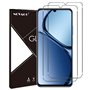 NOVAGO Compatible avec realme C61 4G/realme C63 4G -Pack de 2 Films Protection écran en Verre trempé Solide 9H (Transparent)