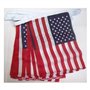 AZ FLAG - Guirlande Drapeau Etats-Unis - 4 Mètres Avec 20 Petits Drapeaux Américain - Usa De 15x10 cm - Fanion 100% Polyester -