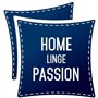 Lot de 2 taies d'oreiller - HOME LINGE PASSION - HP72091 - Microfibre 82 g - 50 x 70 cm - Beige