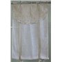 Fanny & Céline Lot de 2 Stores Enrouleurs Broderie Dentelle 60x160cm_Maurice Naturel