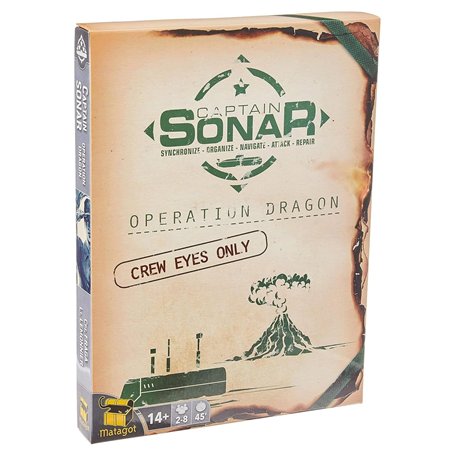 Matagot MTG7505 Captain Sonar: Mise à Niveau 2 Opérations Dragon Couleurs mélangées