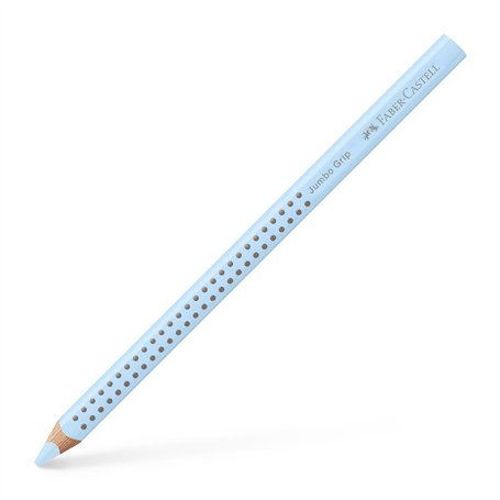 Faber-Castell 114846 - Crayon Jumpo Grip - Bleu pastel