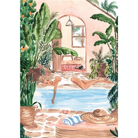 Nathan - Puzzle Adulte - Puzzle 1500 pièces - Instant de Repos - Adultes et Enfants dès 14 Ans - Puzzle de qualité supérieure -